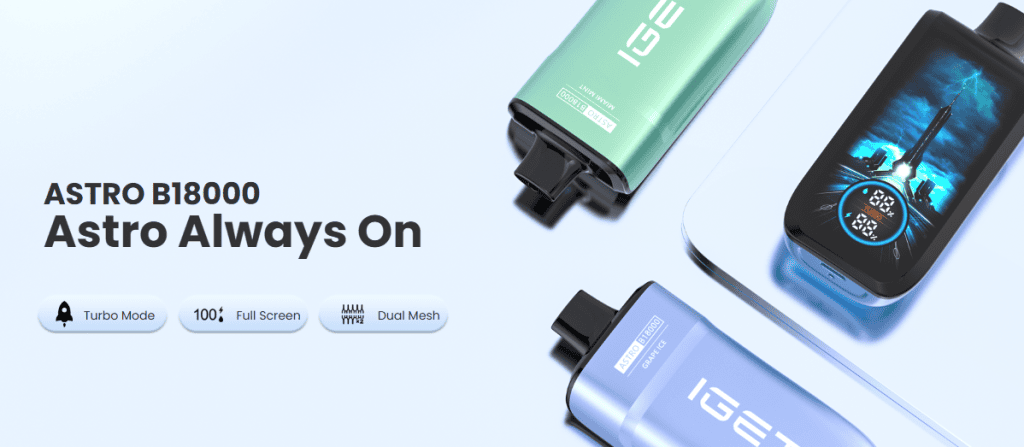 IGET ASTRO, IGET ASTRO Australia, IGET ASTRO B18000, IGET ASTRO 18000 Puffs, Buy IGET ASTRO IGET ASTRO Vape, IGET Vape Australia, Buy IGET Vape Australia, 18000 Puff Vape, Dual Mesh Coil Vape Smart Display Vape, Rechargeable Vape, USB-C Rechargeable, Authentic IGET, Genuine IGET Premium Vape Australia, Vape Shop Australia, Buy Vape Online Australia, Fast Shipping Australia Best IGET Vape Australia