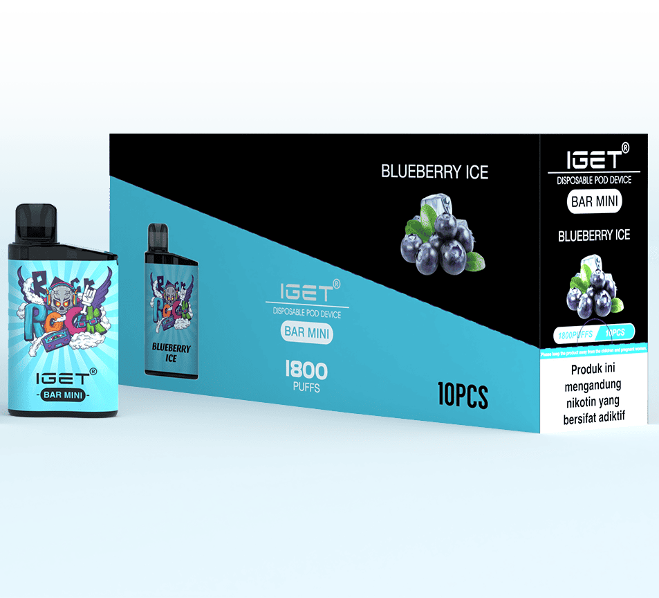 IGET BAR MINI (1800 PUFFS) 10 PCS