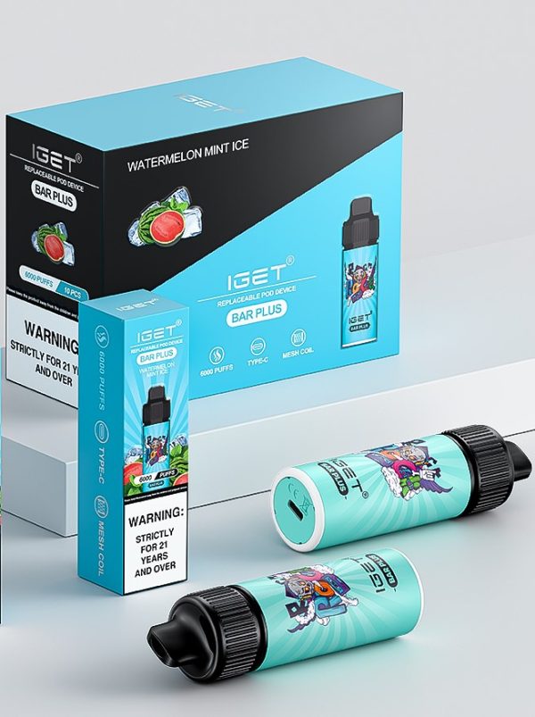IGET BAR PLUS (6000 PUFFS) 10 PCS
