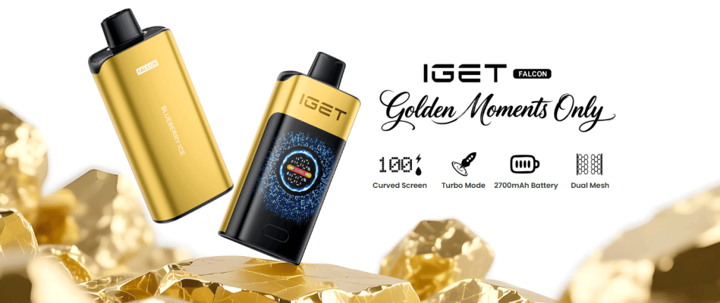 IGET FALCON, IGET FALCON Australia, IGET FALCON 25000, Buy IGET FALCON, IGET Disposable Vape, IGET Vape 25000 Puff Vape, Dual Mesh Coil Rechargeable Vape, Premium Vape, Authentic IGET, Australian Vape Store