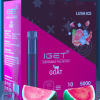 IGET GOAT 5000 disposable vape 10 PCS with 13mL pre-filled e-liquid, 1.0Ω coil and up to 5000 puffs for smooth flavour performance