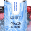 IGET HALO KP3000 Blueberry Raspberry
