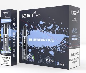 IGET HOT L5500 (5500 PUFFS) 10 PCS