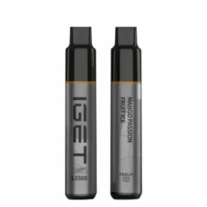 IGET HOT Mango Passion Fruit Ice 5500 Puffs Disposable Vape