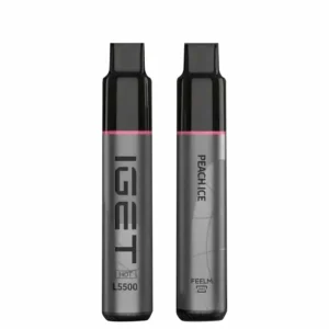 IGET HOT Peach Ice 5500 Puffs Disposable Vape