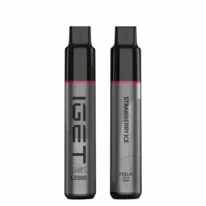 IGET HOT Strawberry Ice 5500 Puffs Disposable Vape