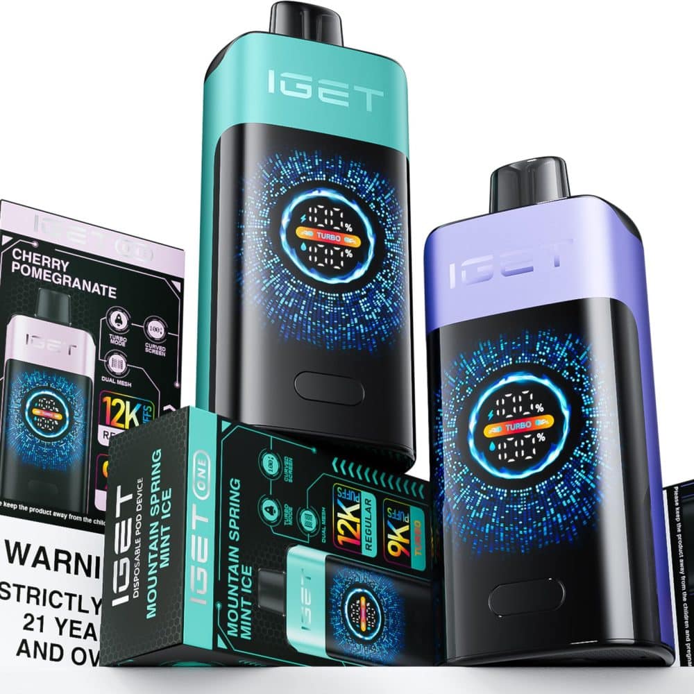 IGET ONE (12000 PUFFS) 5 PCS