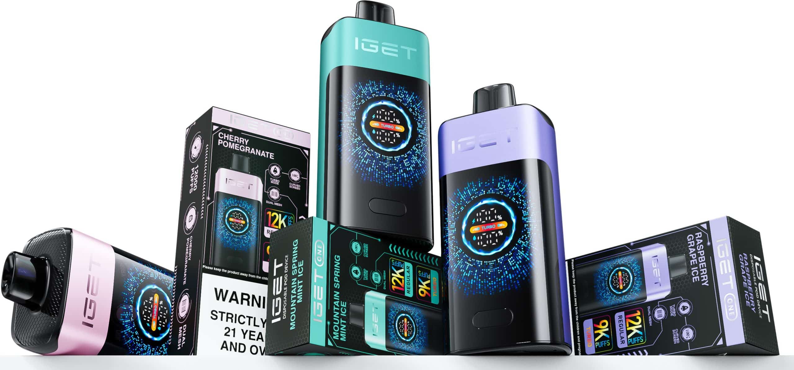 IGET ONE (12000 PUFFS) 5 PCS