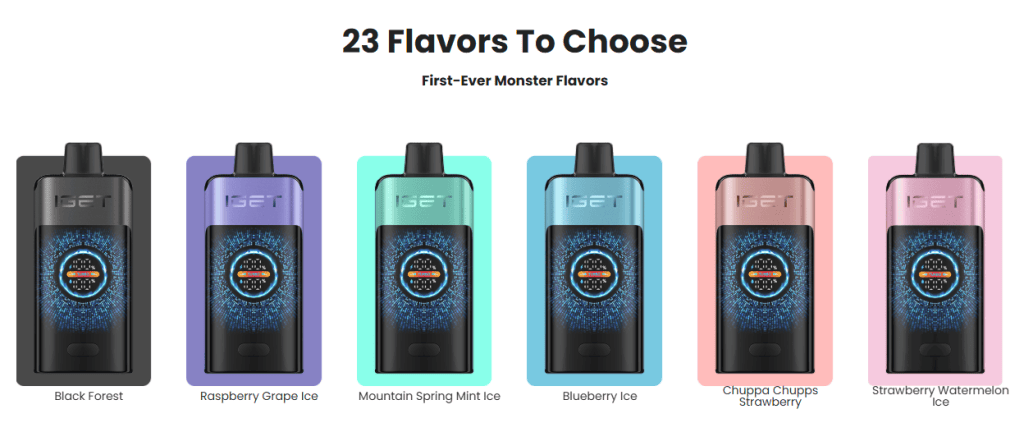 IGET ONE 23 Flavors