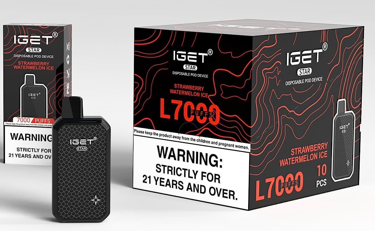 IGET STAR L7000 (7000 PUFFS)10 PCS