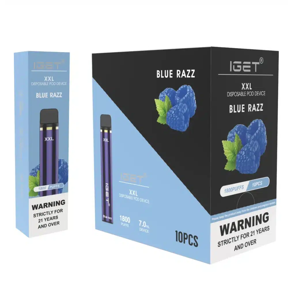IGET XXL (1800 PUFFS) 10 PCS