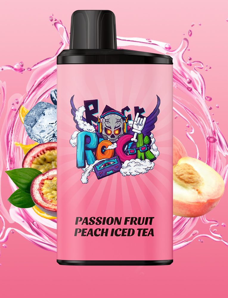 Passion Fruit Peach Iced Tea