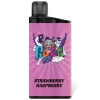 Strawberry Raspberry 3500 Puffs Disposable Vape IGET Bar